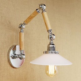 Característica galvanizada retro del país para la protección ocular del brazo oscilante Luces del brazo oscilante