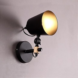 Lámpara de pared con luz descendente con característica de pintura