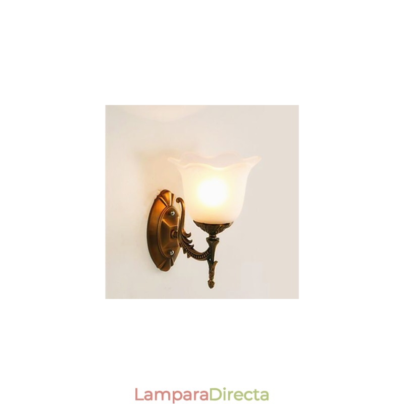 Lámparas de pared modernas y contemporáneas con acabado galvanizado para protección ocular, estilo europeo o americano.