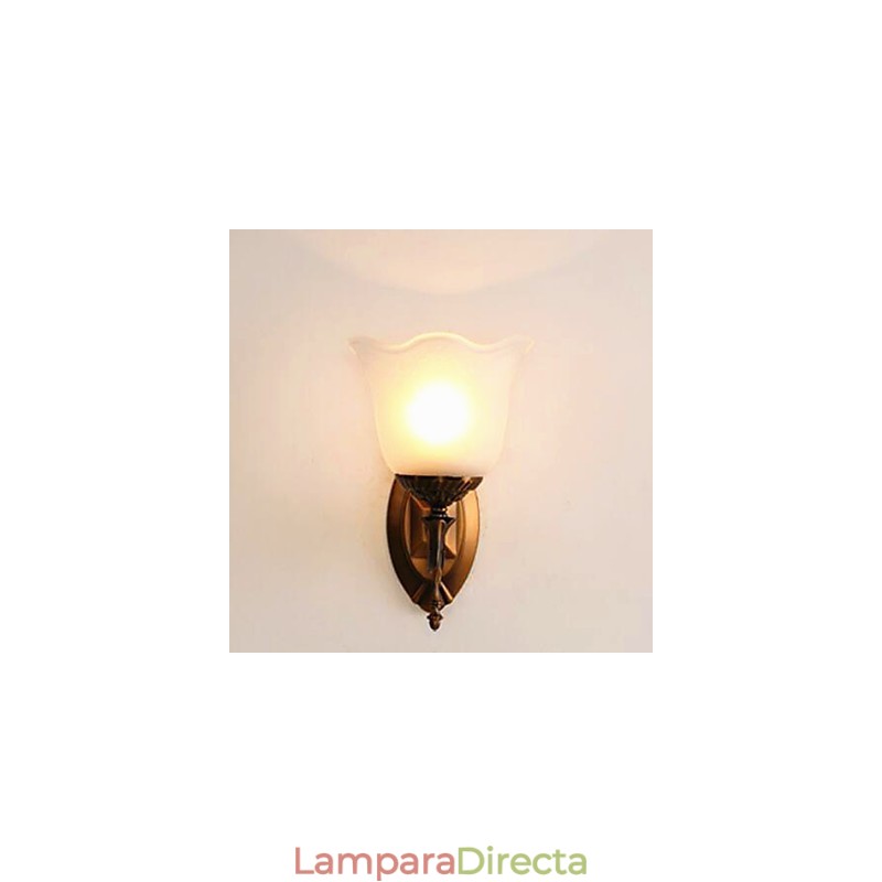 Lámparas de pared modernas y contemporáneas con acabado galvanizado para protección ocular, estilo europeo o americano.