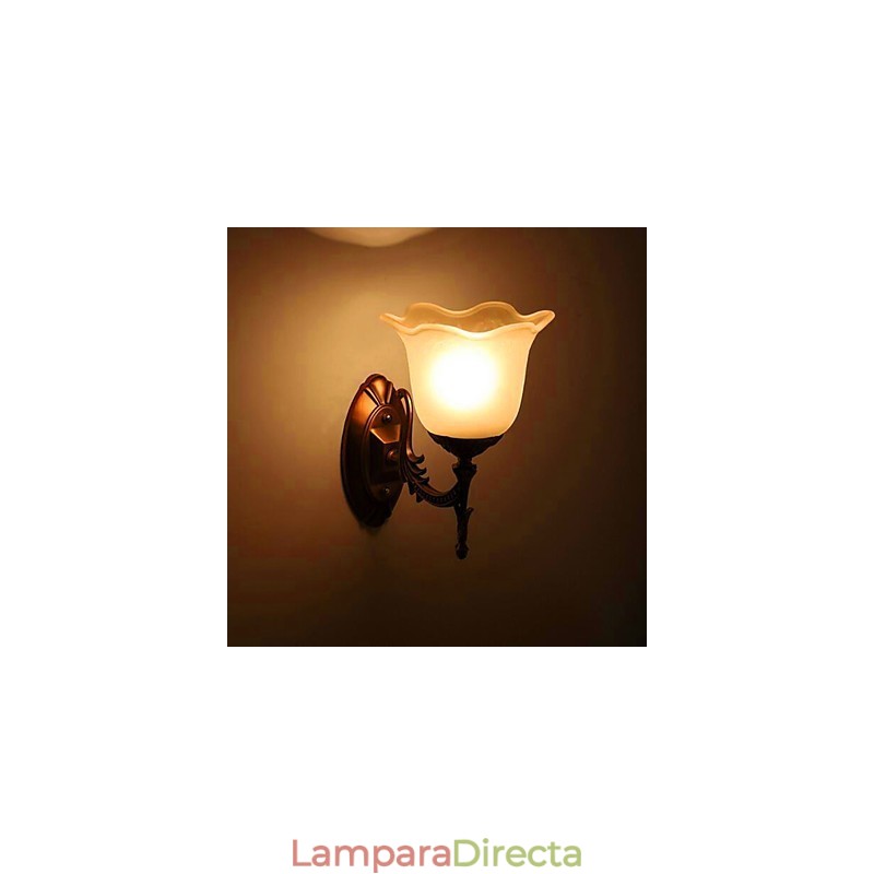 Lámparas de pared modernas y contemporáneas con acabado galvanizado para protección ocular, estilo europeo o americano.