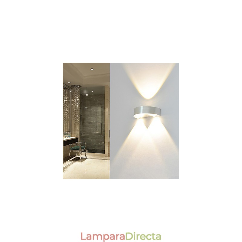 Apliques de pared con luz ambiental de estilo mini, multicolor, 3 funciones novedosas