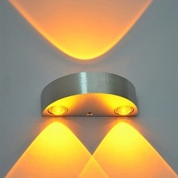 Apliques de pared con luz ambiental de estilo mini, multicolor, 3 funciones novedosas