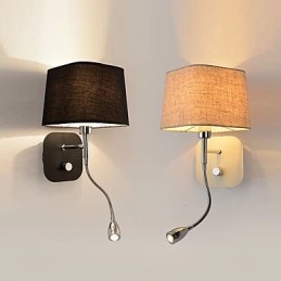 Apliques de pared con luz ambiental estilo mini Lámpara de pared