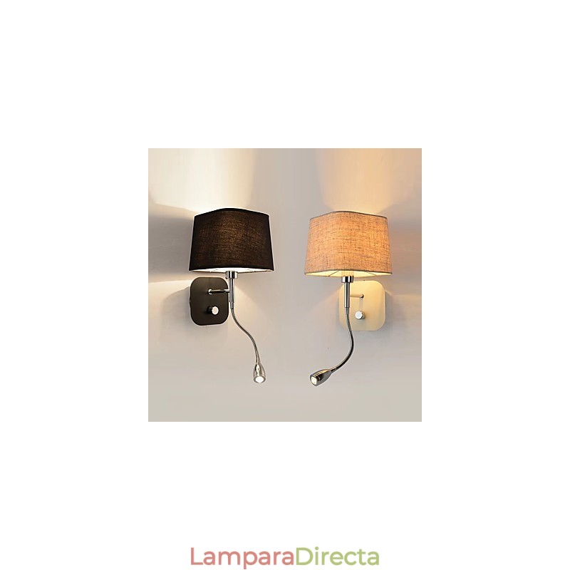 Apliques de pared con luz ambiental estilo mini Lámpara de pared