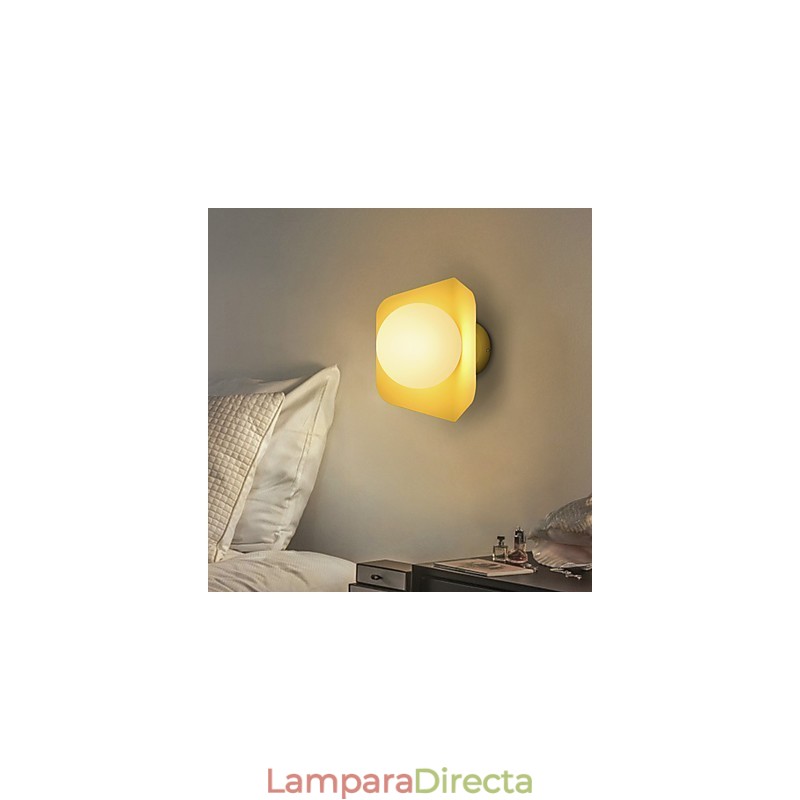 Apliques de pared con luz ambiental de estilo mini, modernos y contemporáneos.