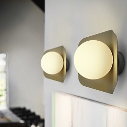 Apliques de pared con luz ambiental de estilo mini, modernos y contemporáneos.