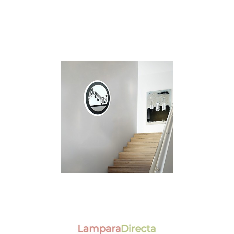 Lámpara de pared creativa para dormitorio, mesita de noche, luz acrílica para pasillo de entrada, escalera moderna y sencilla, lámparas para balcón