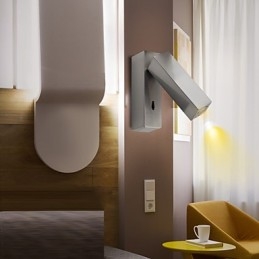 Apliques de pared con luz ambiental de estilo mini, modernos y contemporáneos.