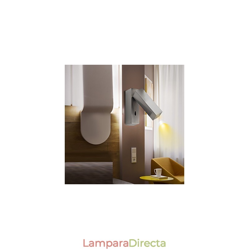 Apliques de pared con luz ambiental de estilo mini, modernos y contemporáneos.