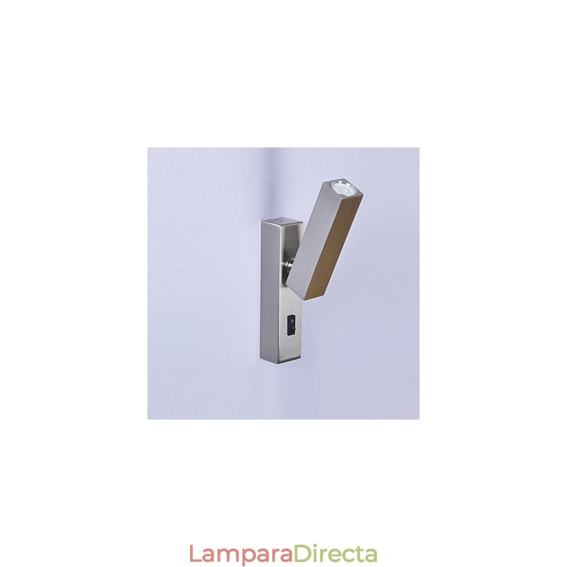 Apliques de pared con luz ambiental de estilo mini, modernos y contemporáneos.
