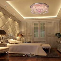 Lámpara de araña de cristal de lujo con 12 luces Louis Design