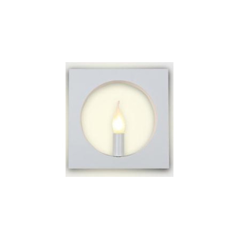 Lámpara de pared moderna y sencilla de hierro con diseño creativo para sala de estar, pasillo, cabecera de cama, marco cuadrado, decoración, lámparas y linternas.