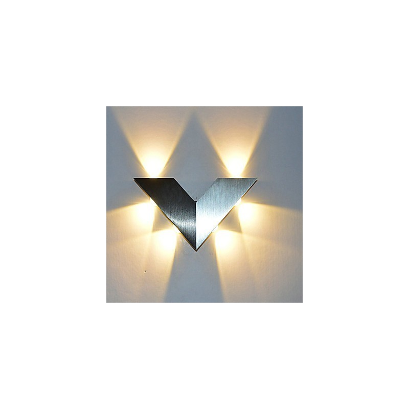 Característica novedosa para apliques de pared con luz ambiental estilo mini de múltiples tonos.