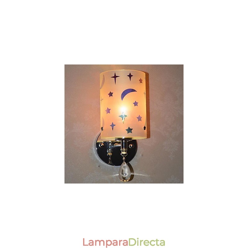 Otra característica simple para apliques de pared con luz ambiental de estilo mini