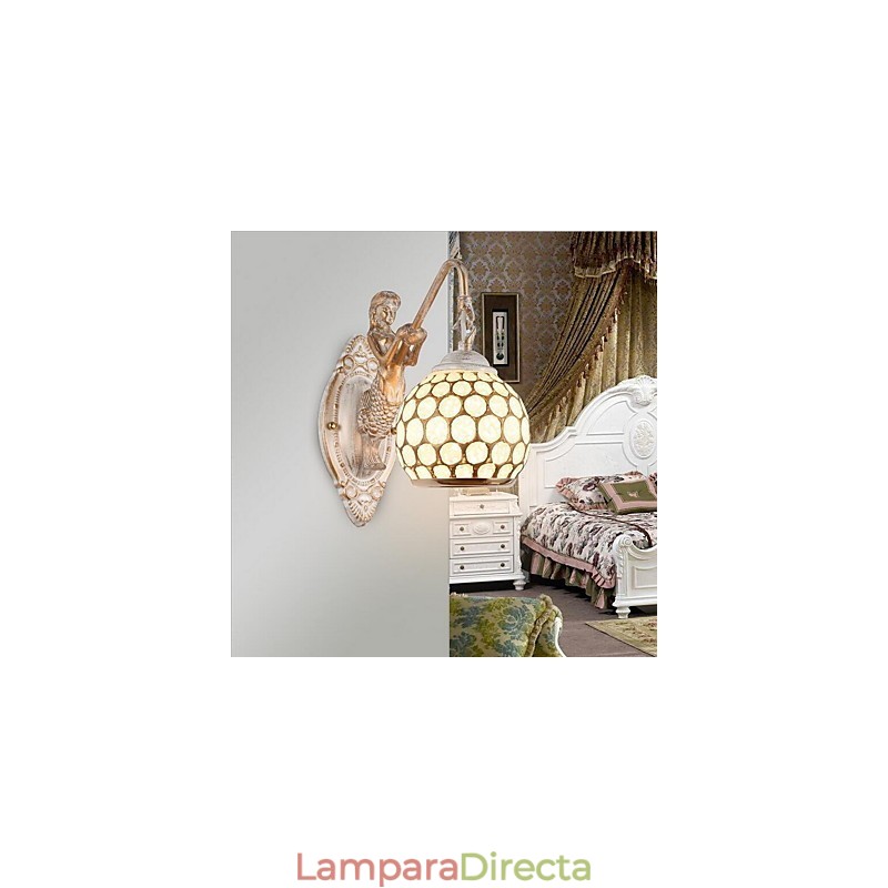 Apliques de pared vintage Otros apliques de pared con luz descendente