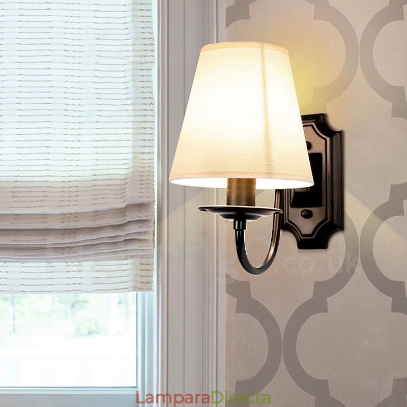 Apliques de pared contemporáneos y modernos de una sola luz para interiores