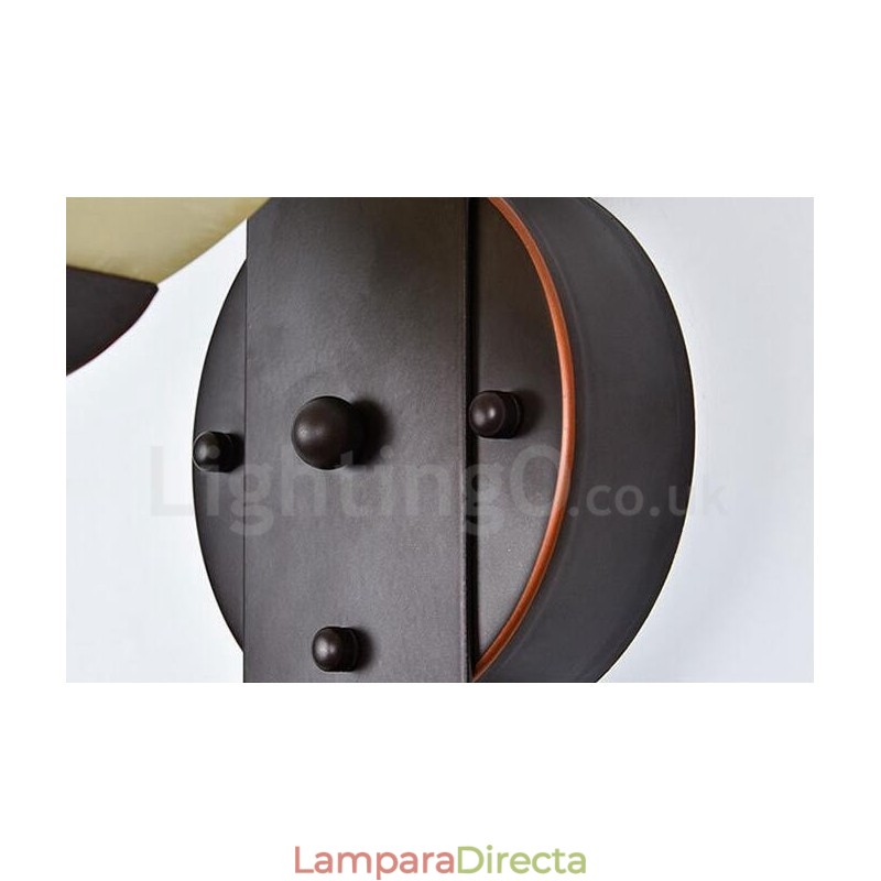 Apliques de pared clásicos tradicionales de una sola luz para interiores
