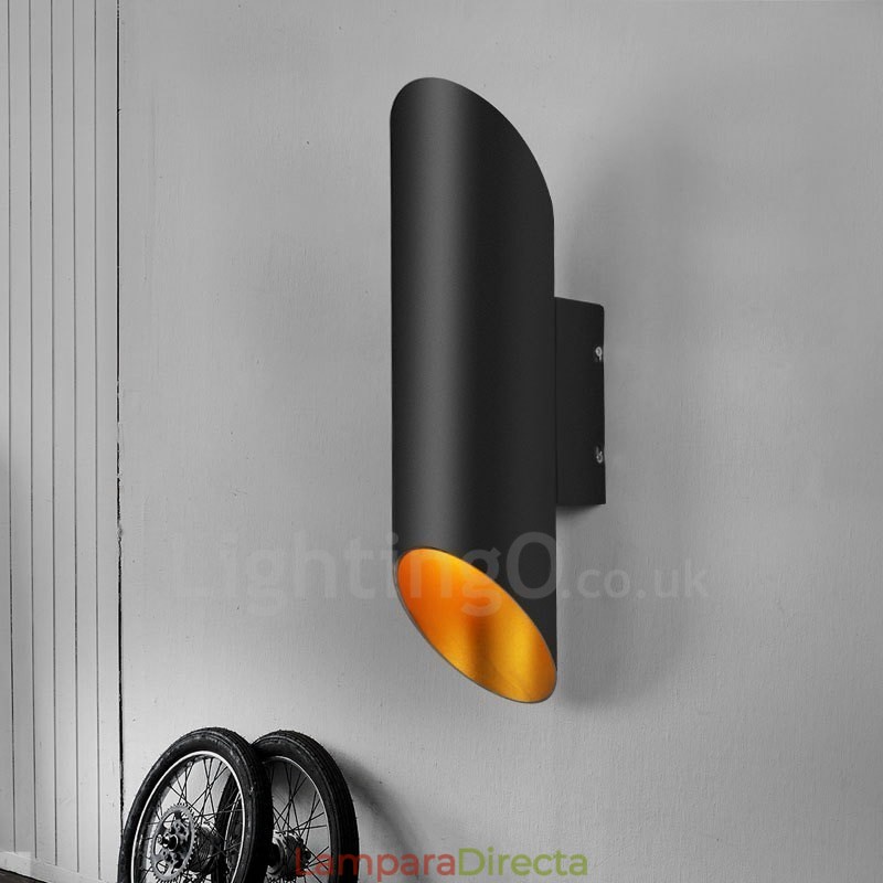 Lámparas de pared modernas y contemporáneas de aleación de aluminio con montaje empotrado