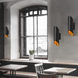 Lámparas de pared modernas y contemporáneas de aleación de aluminio con montaje empotrado