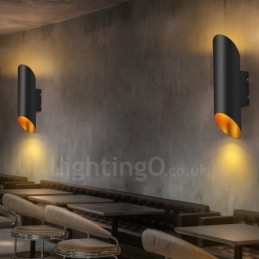 Lámparas de pared modernas y contemporáneas de aleación de aluminio con montaje empotrado