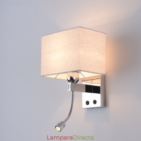 Lámpara de pared moderna para habitación de hotel, lectura, tela creativa, pasillo, balcón, mesita de noche Lámpara de pared moderna para habitación de hotel, lectura, tela creativa, pasillo, balcón, mesita de noche