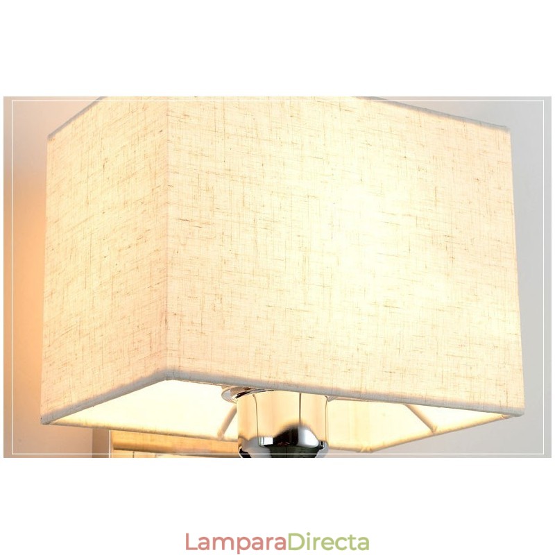 Lámpara de pared moderna para habitación de hotel, lectura, tela creativa, pasillo, balcón, mesita de noche