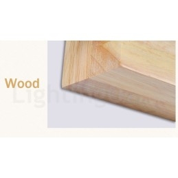 Lámpara de pared moderna y contemporánea de madera y acero inoxidable con pantalla de vidrio para pasillo, bar, cafetería, dormitorio, estudio, loft, polea.