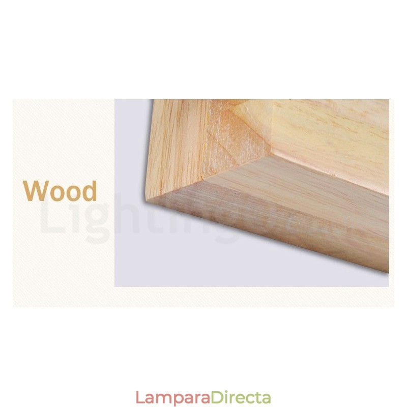 Lámpara de pared moderna y contemporánea de madera y acero inoxidable con pantalla de vidrio para pasillo, bar, cafetería, dormitorio, estudio, loft, polea.