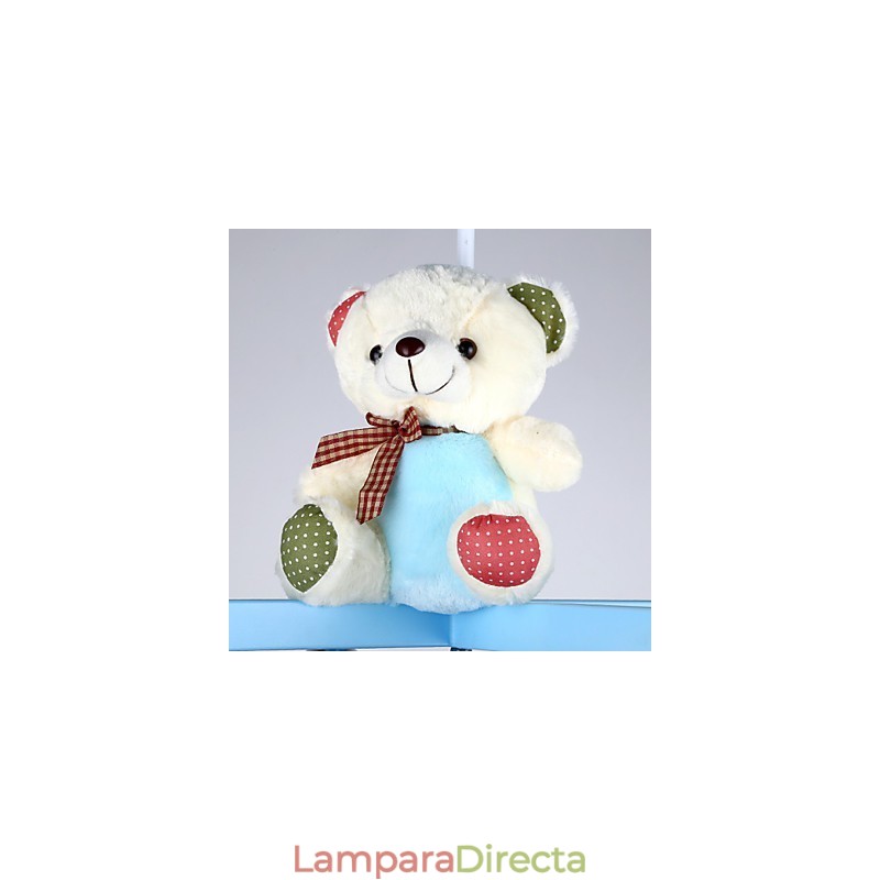 Lámpara de techo moderna contemporánea de madera y bambú