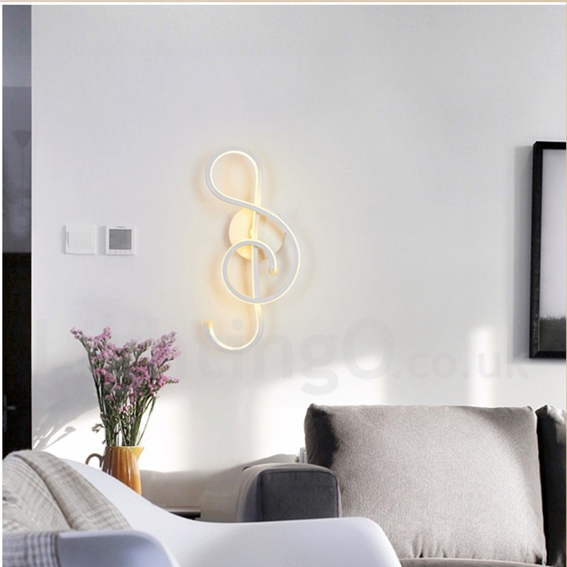 Aplique de pared moderno y contemporáneo, diseño de 220 V ~ 240 V, 100 V ~ 120 V, ideal para dormitorio, sala de exposición, sala de estar, comedor.