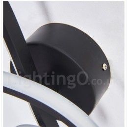 Aplique de pared moderno y contemporáneo, diseño de 220 V ~ 240 V, 100 V ~ 120 V, ideal para dormitorio, sala de exposición, sala de estar, comedor.