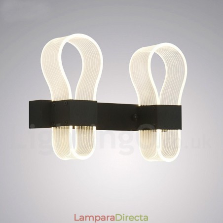 Lámpara de pared moderna con pantallas acrílicas para dormitorio, pasillo y sala de estar. Lámpara de pared moderna con pantallas acrílicas para dormitorio, pasillo y sala de estar.