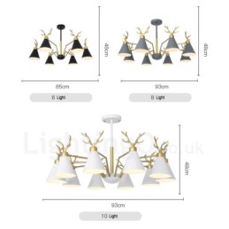 Lámpara de pared moderna Antlers