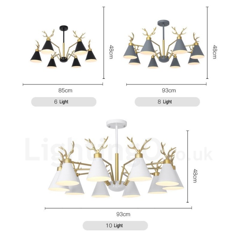 Lámpara de pared moderna Antlers