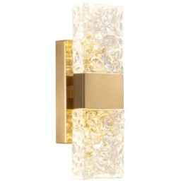 Lámpara de pared empotrada de cristal moderna para mesita de noche, porche, pasillo, sala de estar, dormitorio, estudio
