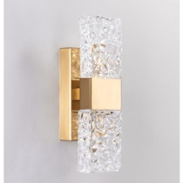 Lámpara de pared empotrada de cristal moderna para mesita de noche, porche, pasillo, sala de estar, dormitorio, estudio