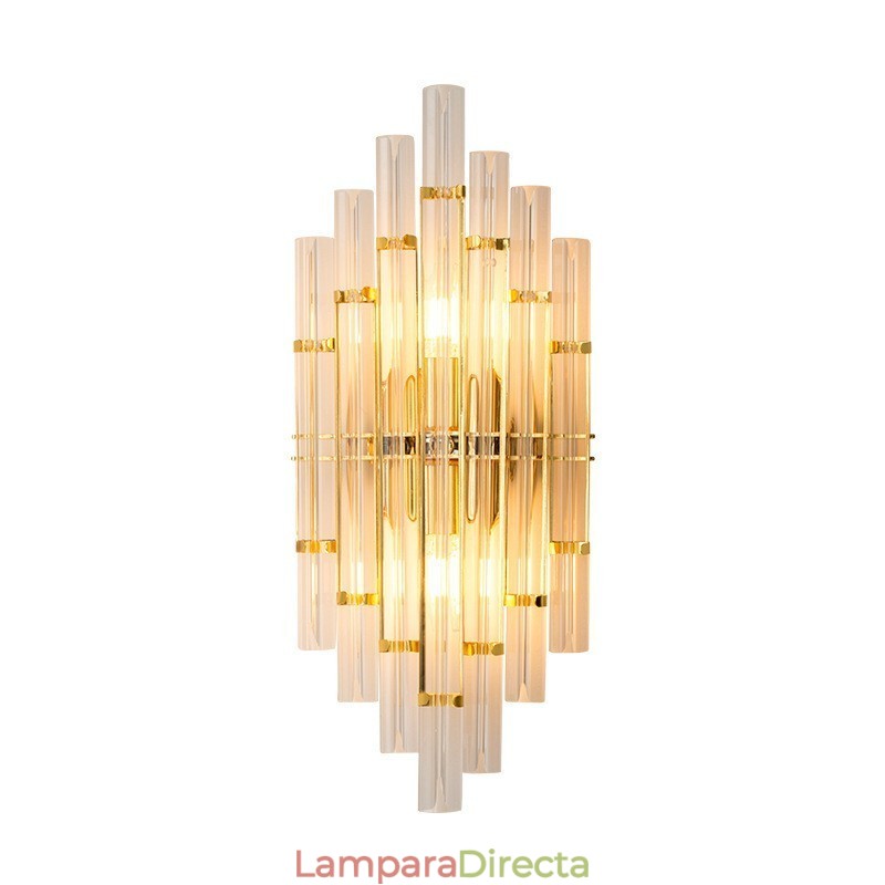 Lámpara de pared de cristal de lujo para hotel, estilo posmoderno, con personalidad, para sala de estar, pasillo, entrada, fondo, dormitorio, mesita de noche, apliques decorativos.