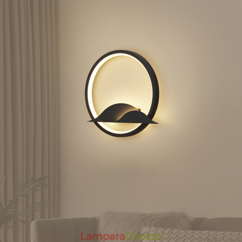 Apliques de pared nórdicos para pasillo, escalera y mesita de noche en interiores