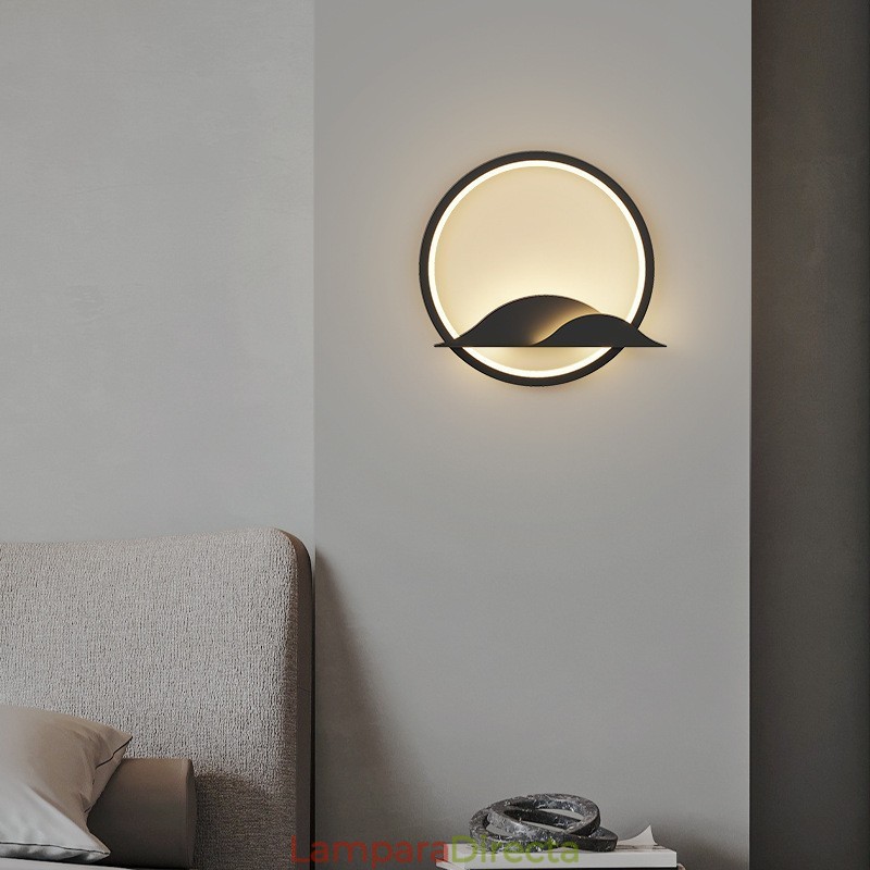 Apliques de pared nórdicos para pasillo, escalera y mesita de noche en interiores