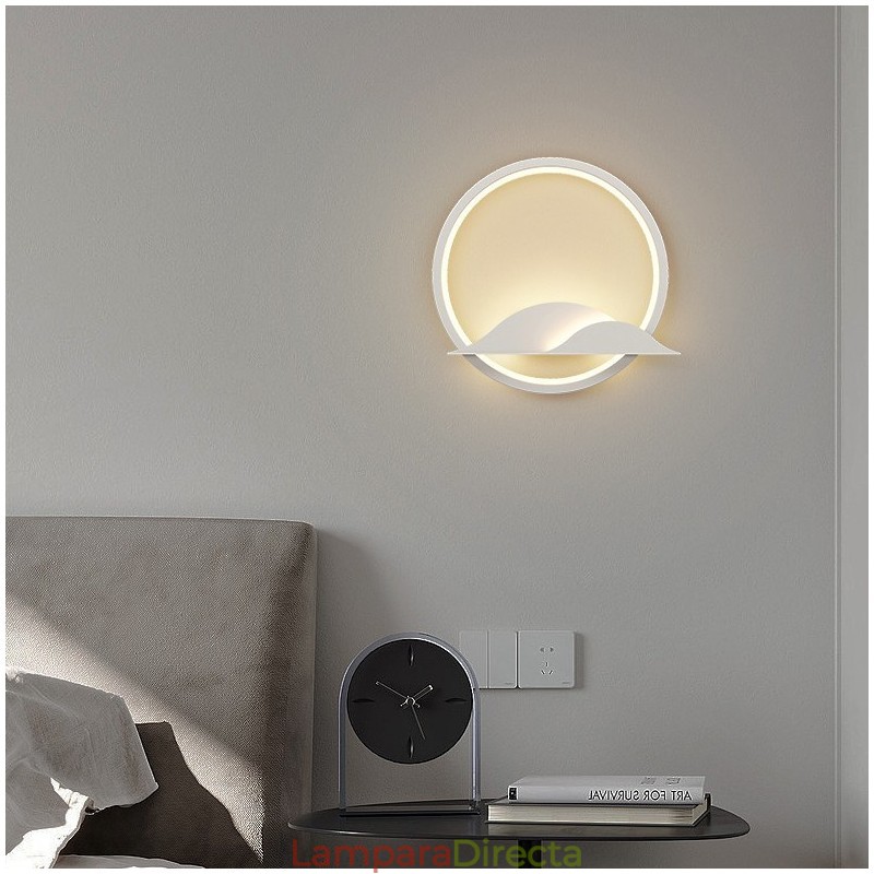 Apliques de pared nórdicos para pasillo, escalera y mesita de noche en interiores