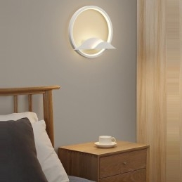 Apliques de pared nórdicos para pasillo, escalera y mesita de noche en interiores