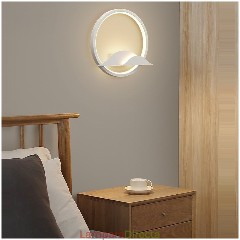 Apliques de pared nórdicos para pasillo, escalera y mesita de noche en interiores