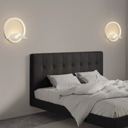 Apliques de pared nórdicos para pasillo, escalera y mesita de noche en interiores