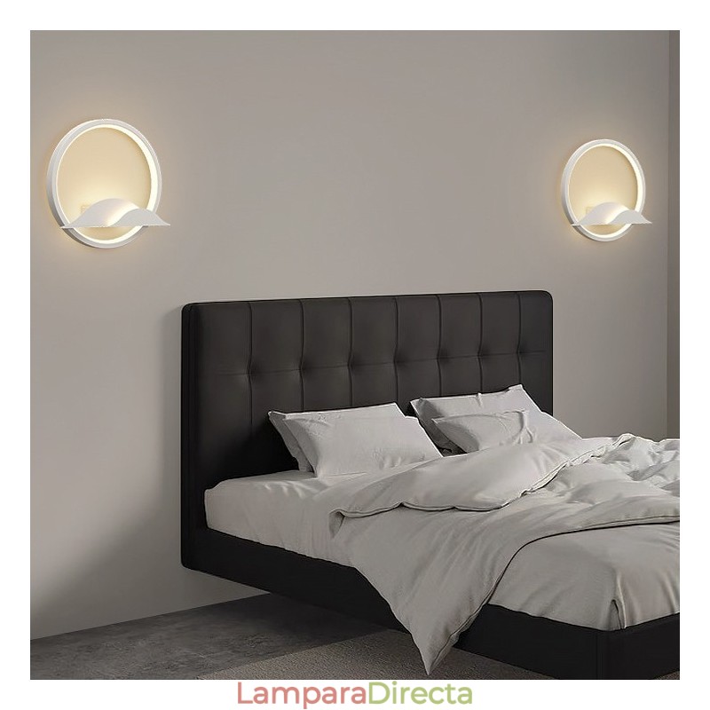Apliques de pared nórdicos para pasillo, escalera y mesita de noche en interiores