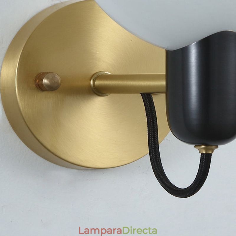 Lámpara de pared de mármol, aplique de pared para pasillo, habitación, baño, luces de pared