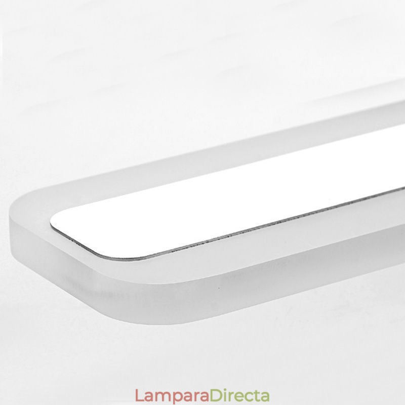 Lámpara de pared moderna con espejo, luz frontal para baño, luz de maquillaje, iluminación