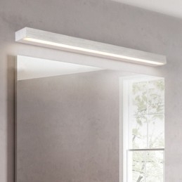 Lámpara de pared con espejo frontal moderno, lámpara de acrílico para baño, iluminación de maquillaje