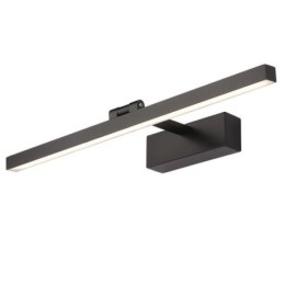 Lámpara de pared con espejo frontal de estilo nórdico con ángulo ajustable para baño