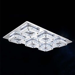 Lámpara empotrada moderna y contemporánea de metal galvanizado